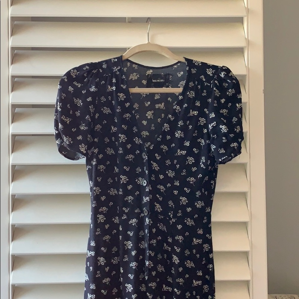 Reformation floral-printed jumpsuit